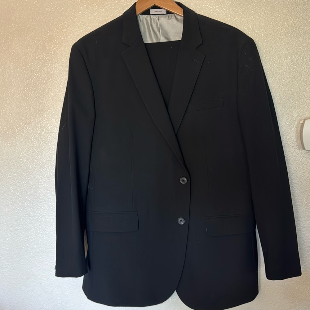 Men’s dress coat and dress pants
